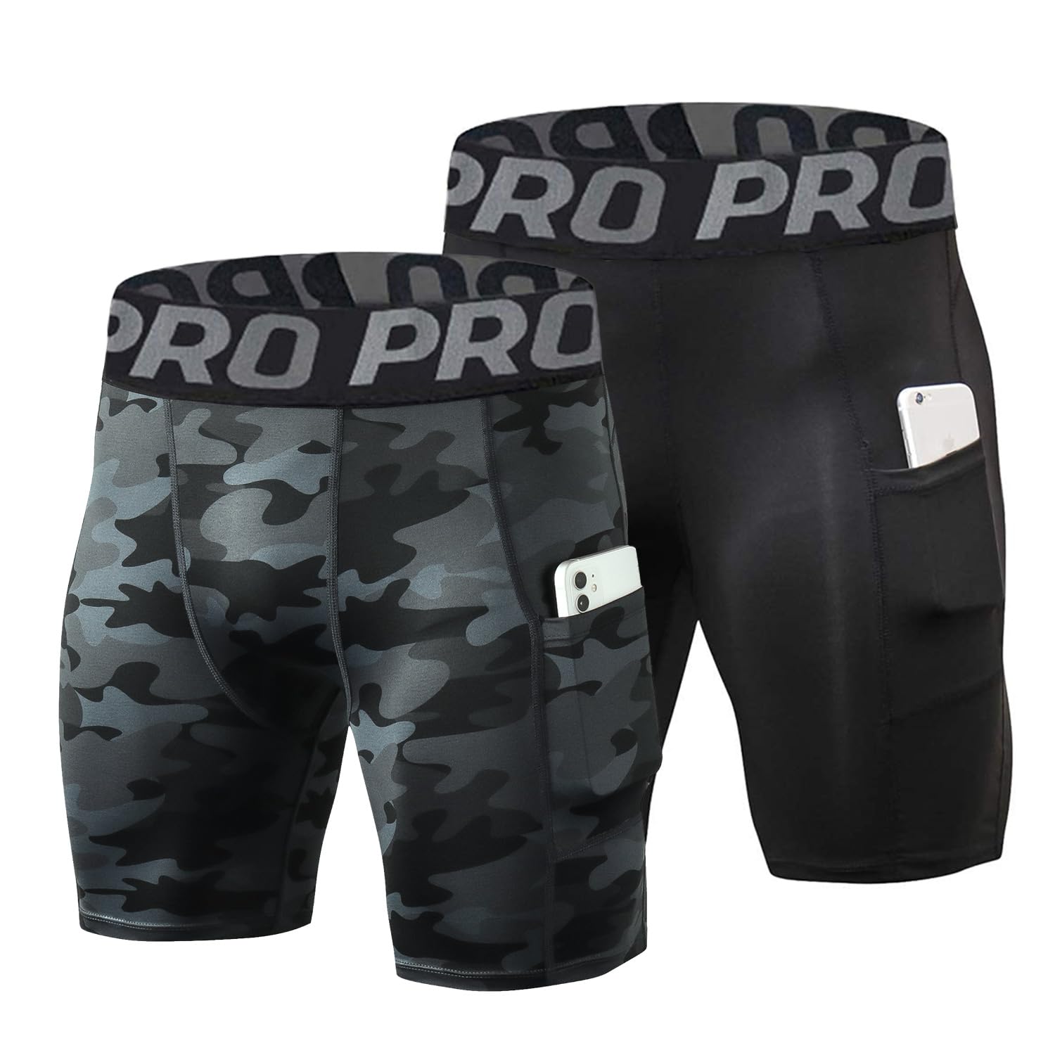 LNFINTDO 1-2er Pack Schlafanzughose Damen Frauen Flanell Kar