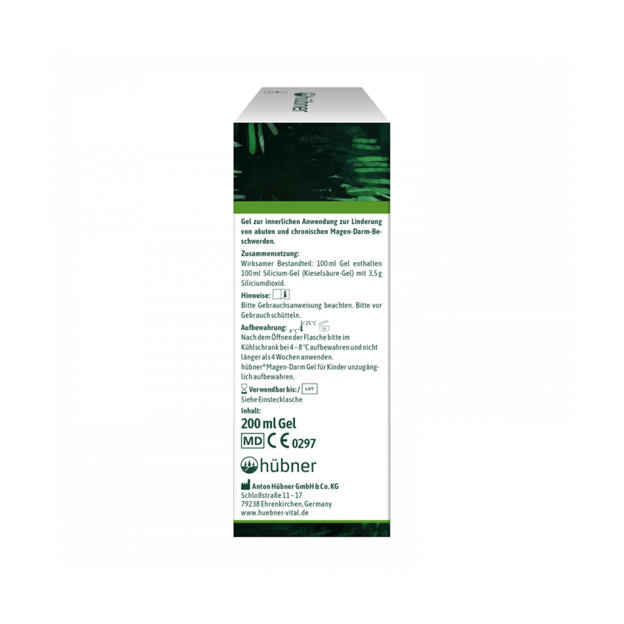 Hübner - Silicea – Gel gastrointestinale – 200 ml