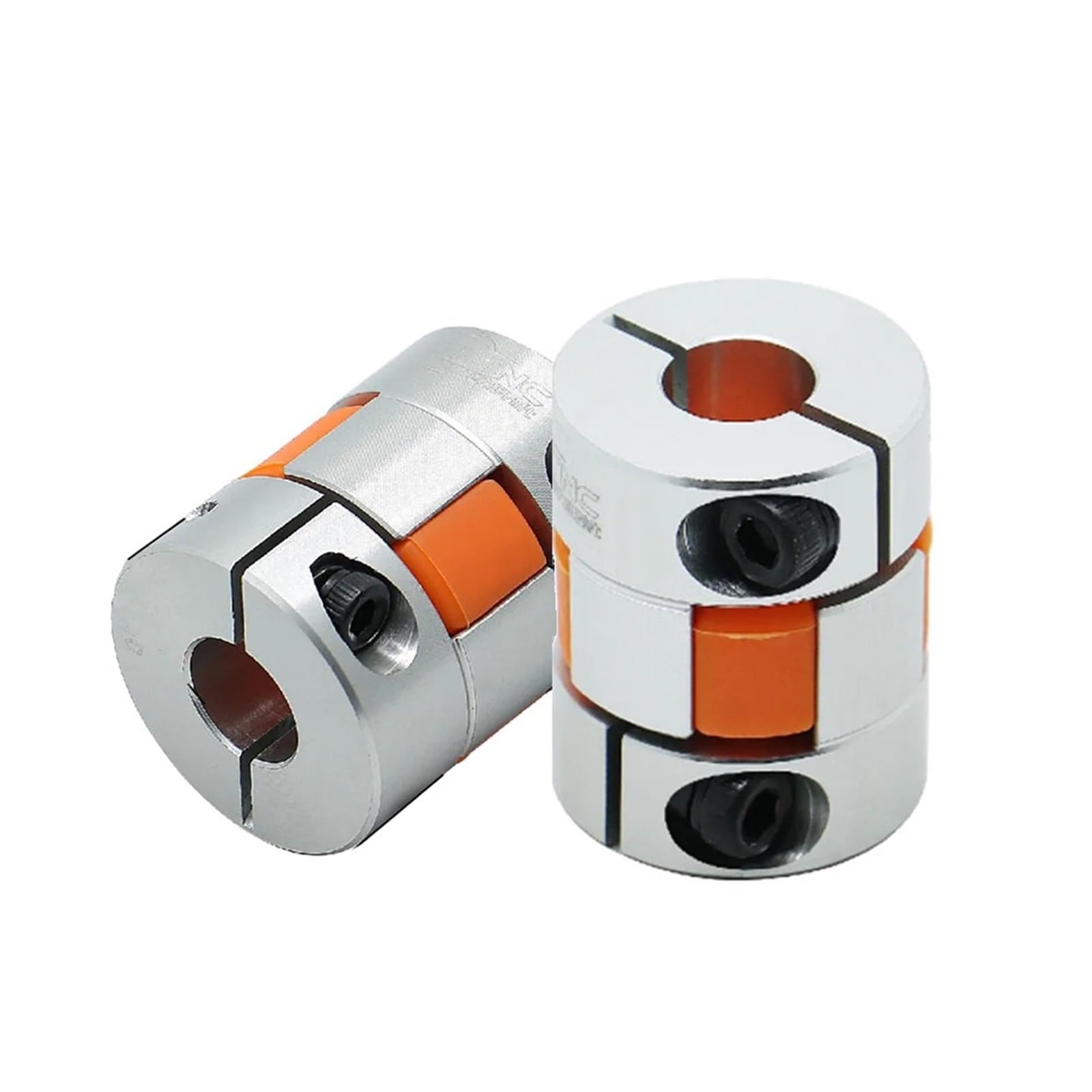 4 Piezas D20 L25: 4 5 6 6,35 7 8 9 10 mm mandíbula araña Ciruela Paso a Paso Motor Eje Manga Acoplamiento Flexible acoplador for Piezas(6.35X6.35)