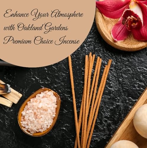 Oakland Gardens Brand, (E) Energizing Incense - Orange, Lemon, Grapefruit, Orange Flower, Lily Of The Valley, Peppermint And Rosemary (2-Bundle) #TOP1