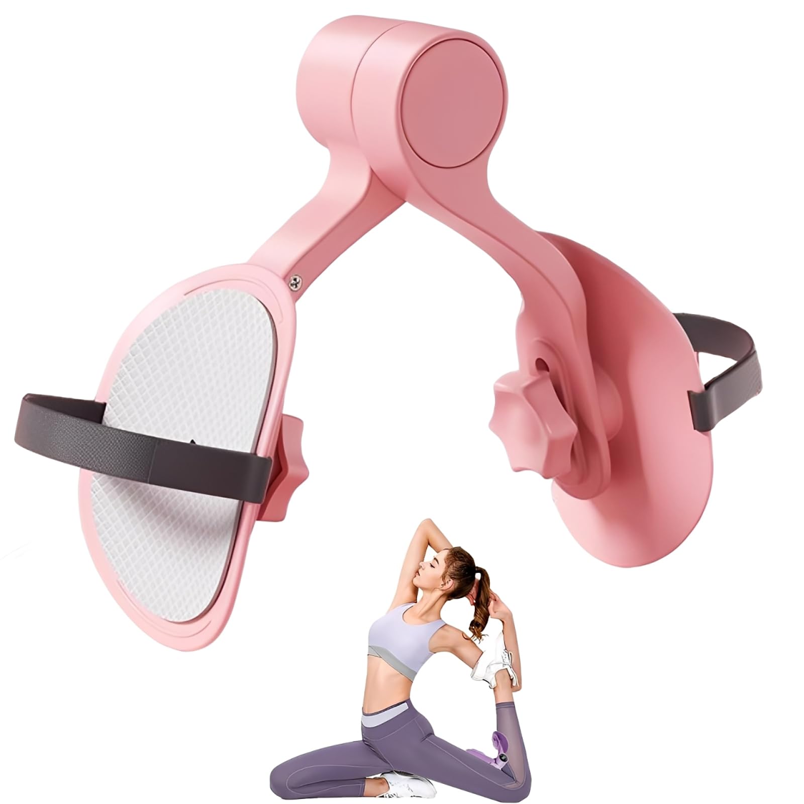Kegel Pelvic Floor Trainer for Women, Thigh exerciser, Thigh Master, Inner Thigh Trainer Workout Equipment for Home, Pelvic Floor Exercise Devices Women for Home Use (Pink)