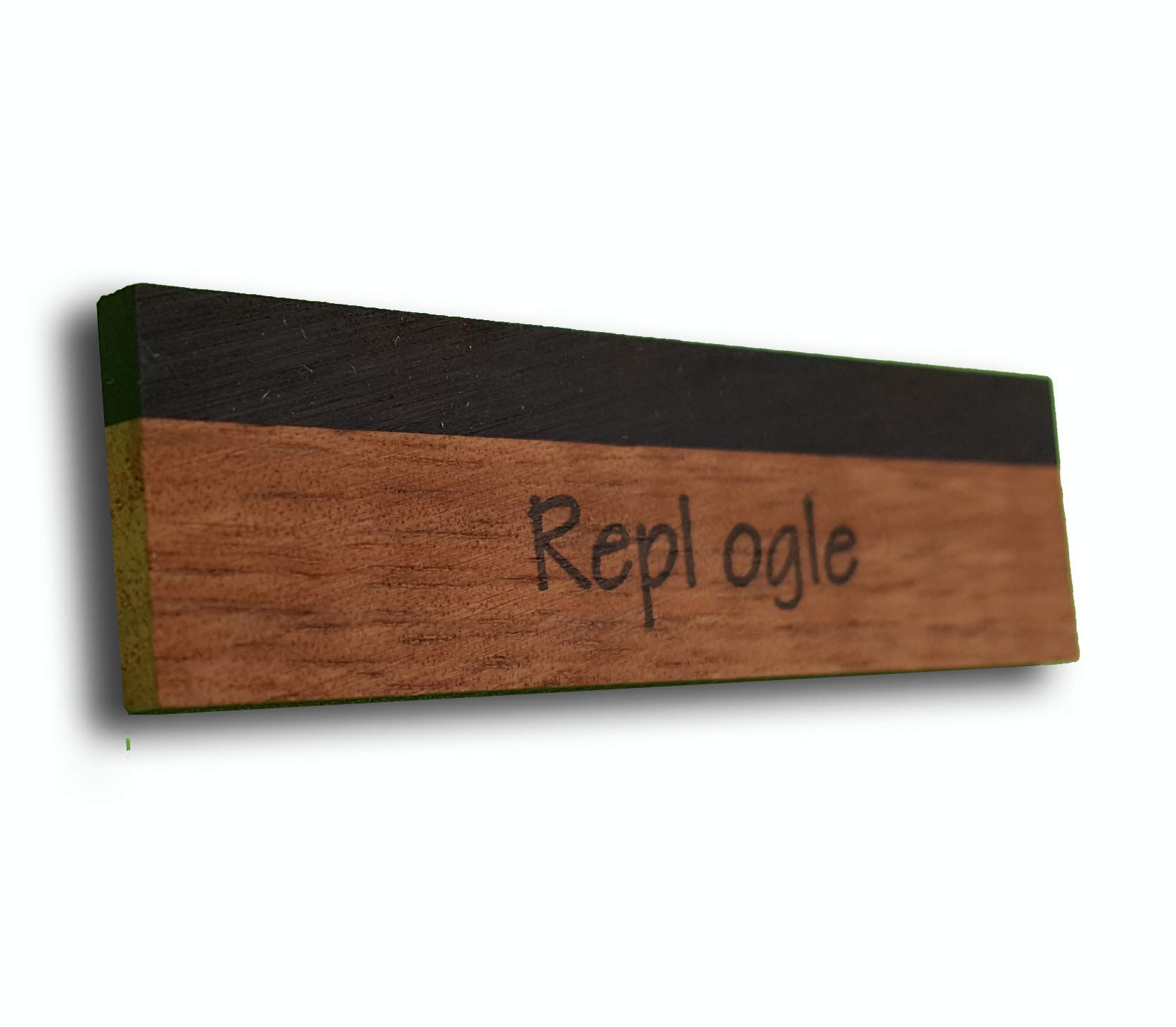 Replogle Reso REP-SKF1B Resonator Saddles - Full Koa/Ebony Capped Blank