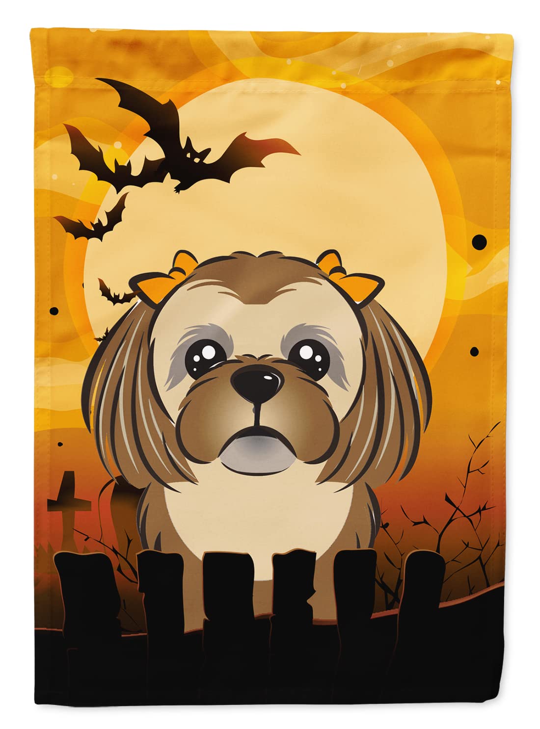 Drapeau de jardin Shih Tzu résistant aux intempéries pour remplacer les décors délavés
