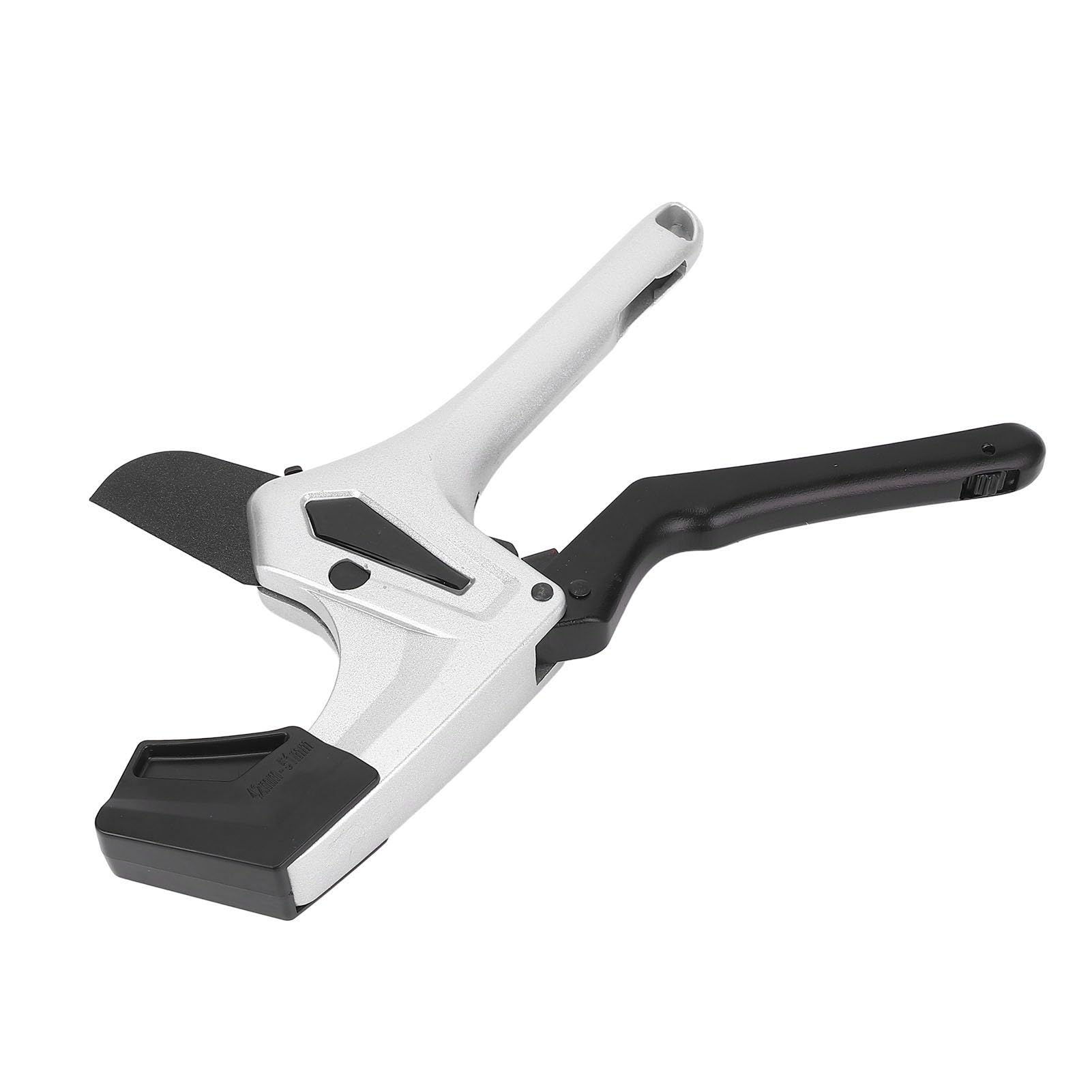 Ratschen-Rohrschneider mit SK5-Klinge aus legiertem Stahl zum Schneiden von 0–75 mm PVC-Rohren, selbstsichernde Ratsche für Klempner