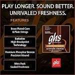 GHS Strings Acoustic Guitar Strings (S435)