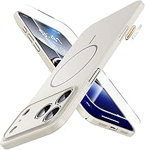 JUESHITUO Ultra Thin for iPhone 17 Pro Case with Camera Protection for Magsafe [Camera Control Button] [with 1 Piece Protective Film] [Top Magnetic Power] Scratch-Resistant Mobile Phone Case Slim Case