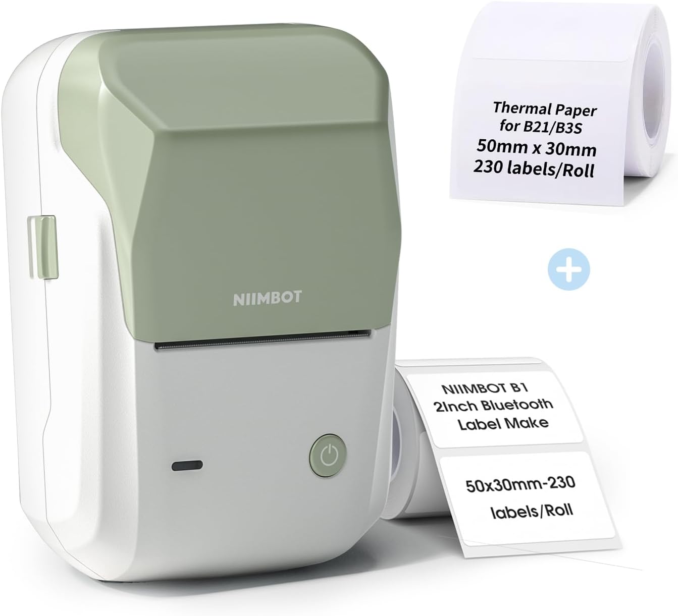 NIIMBOT B1 Label Maker with 2 Roll Label Tape