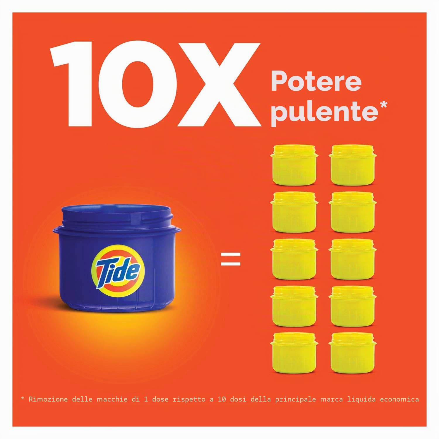 Tide Detersivo Ultra Liquido, Profumo Originale, Bottiglia da 10 Oz, 12/Carton 00471