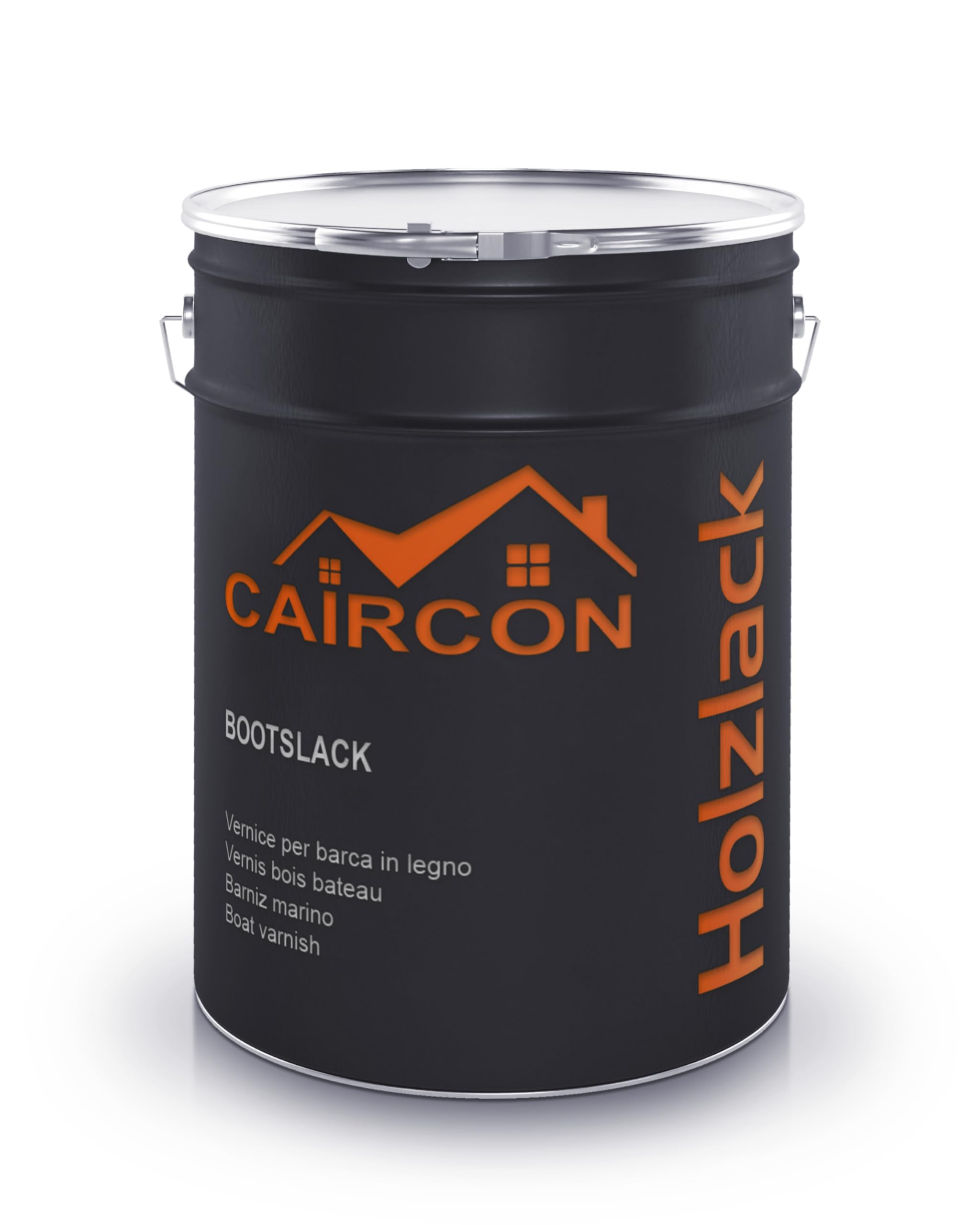 CAIRCON Vernis Marin pour Bois Protection Laque Bateau Extérieur Incolore Mat - 5L