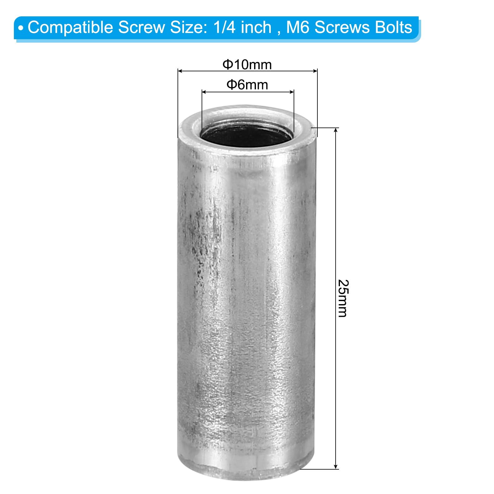 PATIKIL M6 Steel Spacers - Image 2