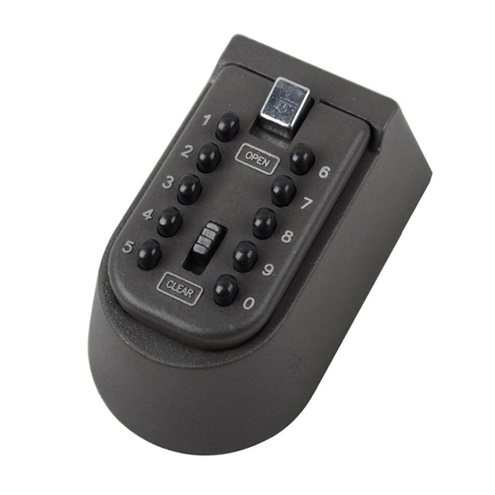 Security Safe Box Key Safe Box, Wall Hanging Code Lock Thickening Iron Outdoor Mount Spare Holder