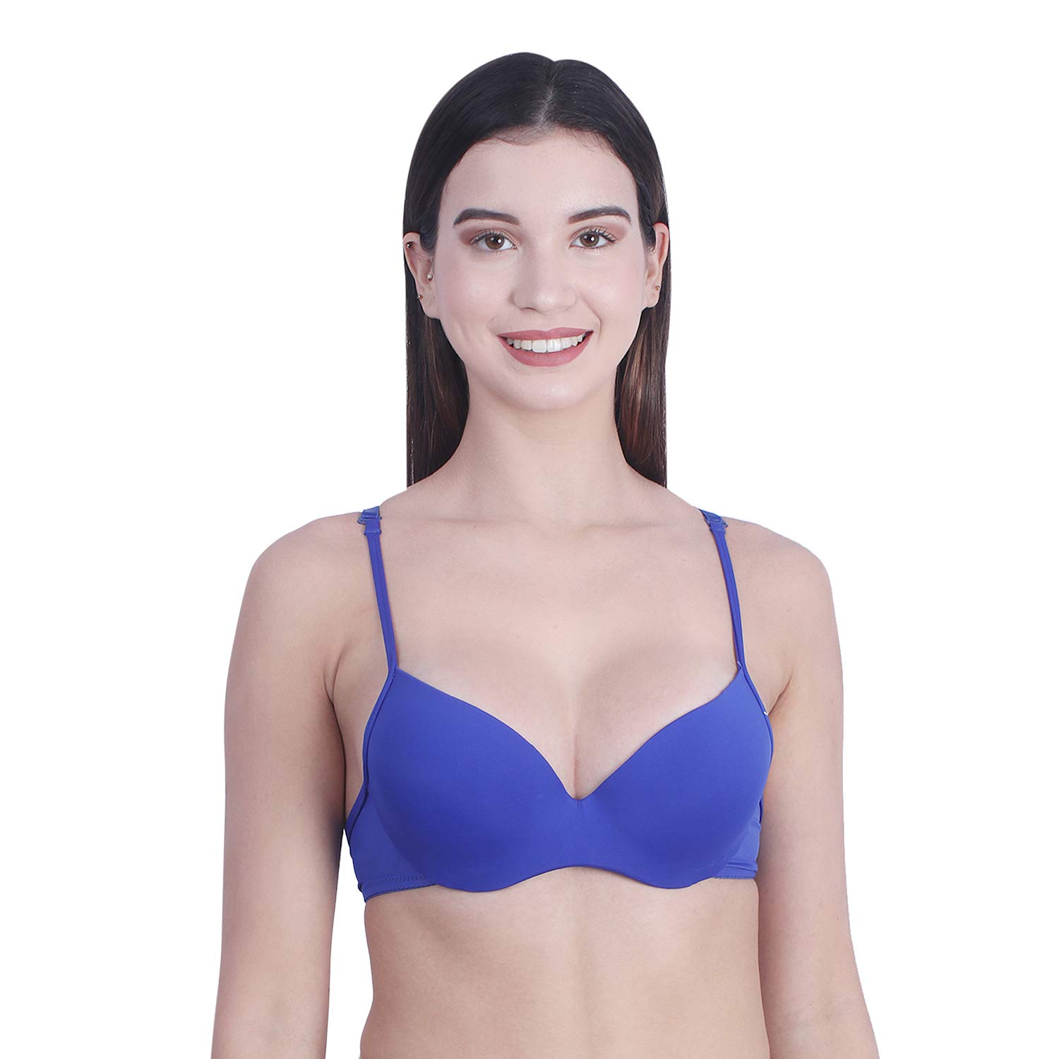 Brachy Women's Poly Cotton Padded Wired Push-Up Bra