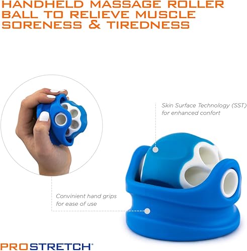 Miniatura 2 de ProStretch Rodillo de bola de masaje manual Junior+ para alivio de fascitis plantar y terapia de tejido profundo