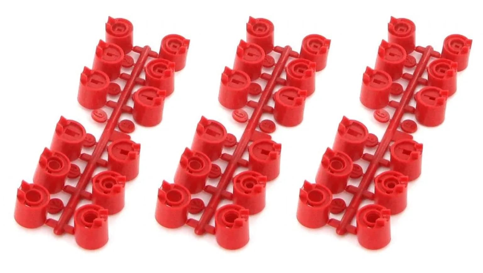 Hunter Red Lot de 3 porte-buses standard pour PGP-ADJ Series, 130900 Arbre de buse rouge pour rotors PGP et 3 jeux de buses pour têtes d'arroseurs non-Ultra PGP 130900SP (10629) avec porte-clés LED