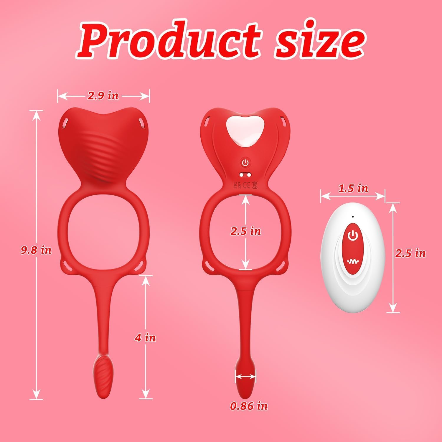 Vibratoreper Donna Professionale Piccolo Wireless, Mini Vibratore Clitoride Anale Mutandine Vibranti, Anello Vibrante per Lei e Lui, Vibratore Sexytoysys Donna Coppia Sex Toys Sessuali per Sex Toy