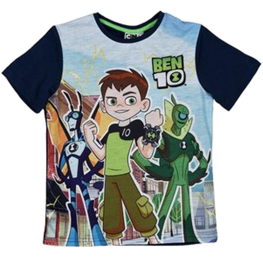 T-shirt Ben 10 Vintage Deux Faces - Noir - Garçon 8-9 Ans - Coton