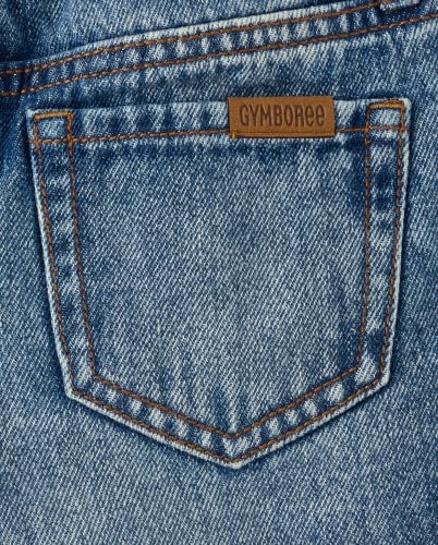 Image of Gymboree Boys' and Toddler Pull on Wide Leg Jeans