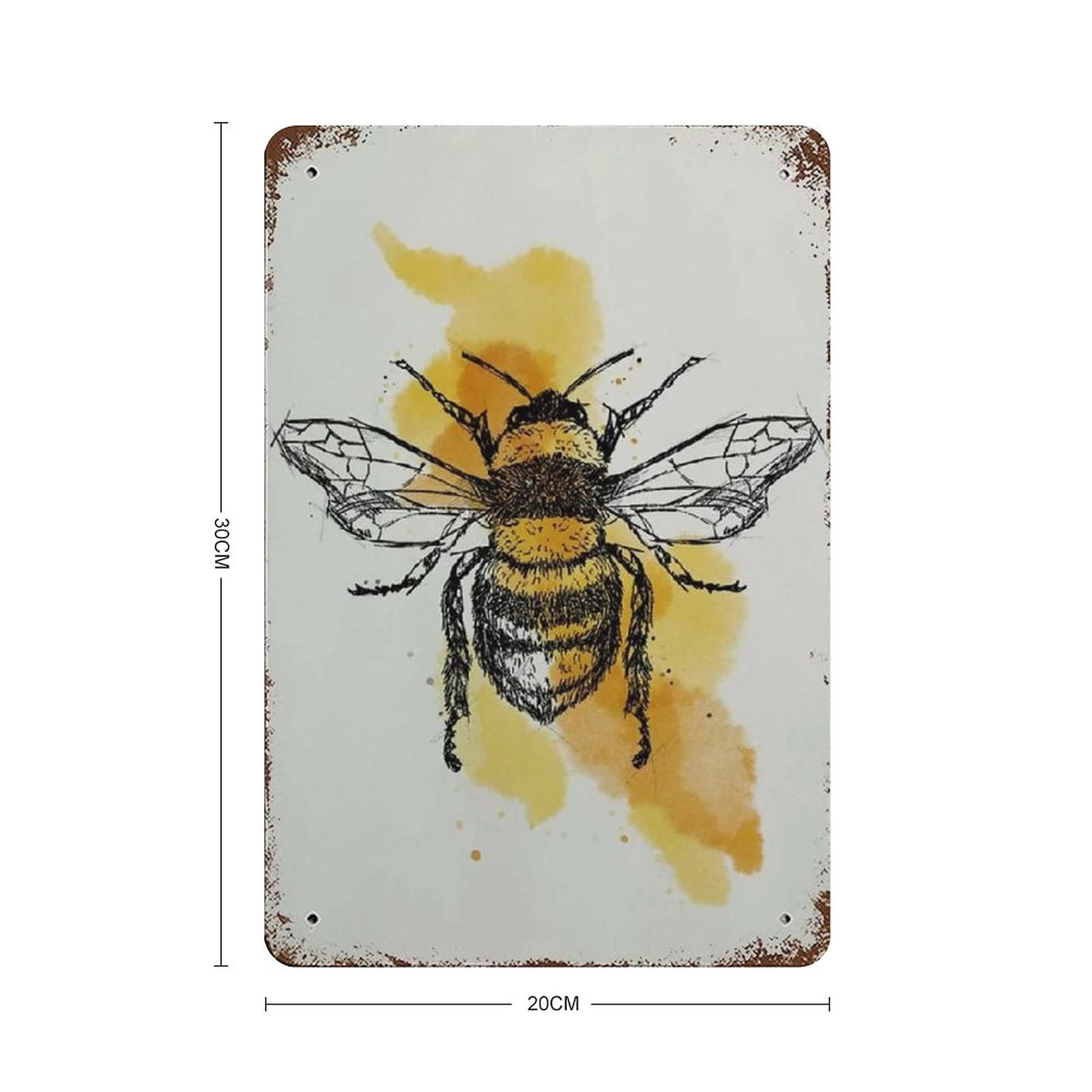Targa In Latta Vintage 20x30 Cm | Cartello Decorativo Con Frasi In Inglese Per Parete | Regalo Originale Per Bar E Casa