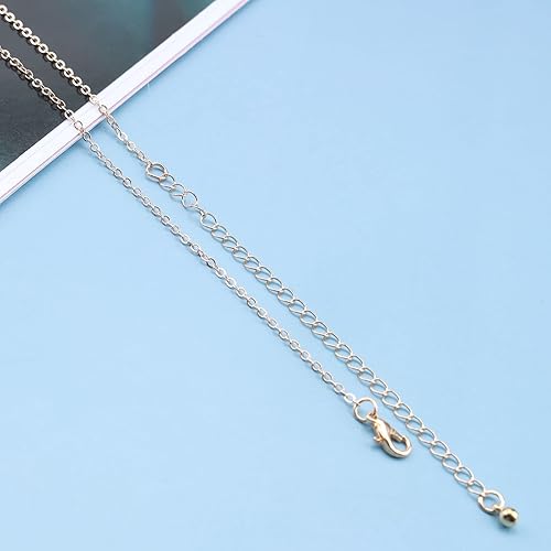 Miniatura 8 de Andelaisi Gargantilla de cristal bohemio Lariat Y con diamantes de imitación dorados, gargantilla vintage de circonita cúbica, collar de cadena