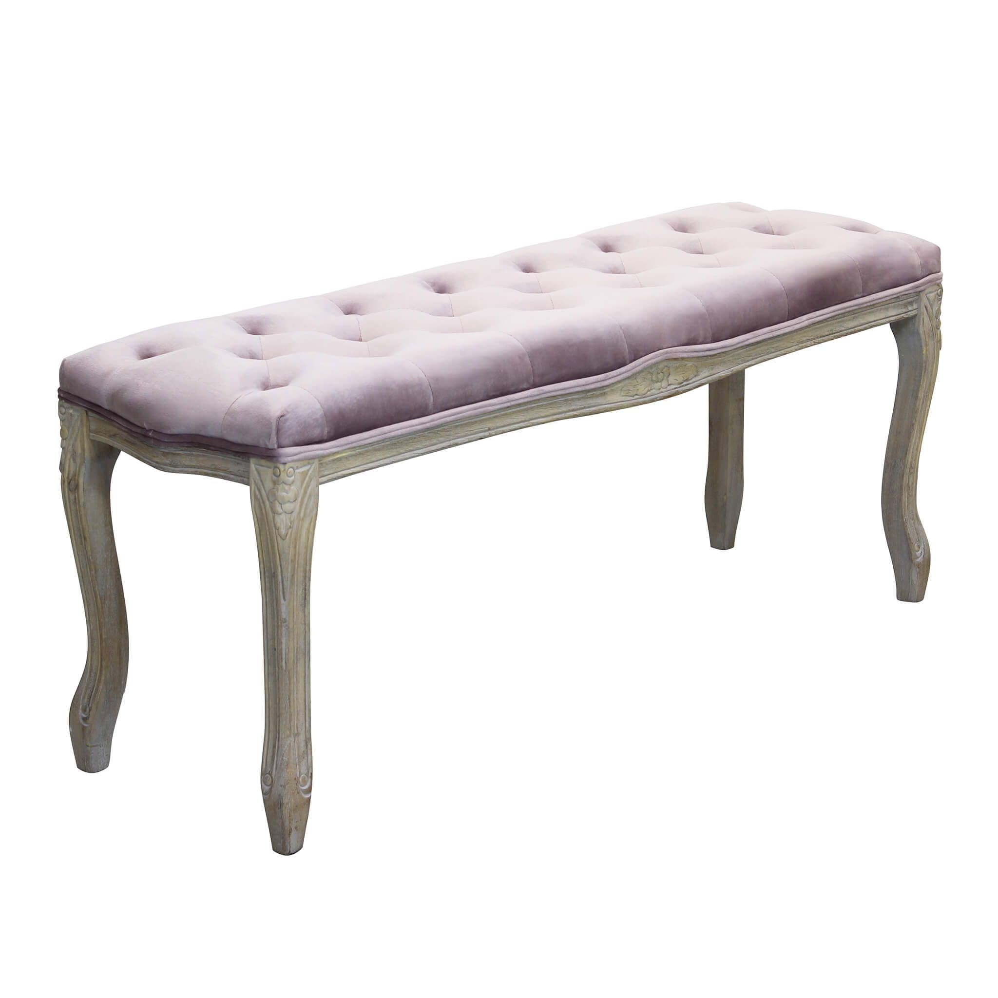 milani home BROCK - panca vintage in velluto