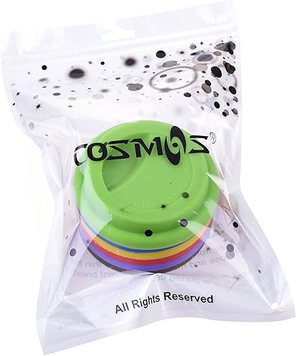 Miniatura 6 de COSMOS - Juego de 6 tapas de silicona suave de repuesto para taza de café, antipolvo, a prueba de derrames