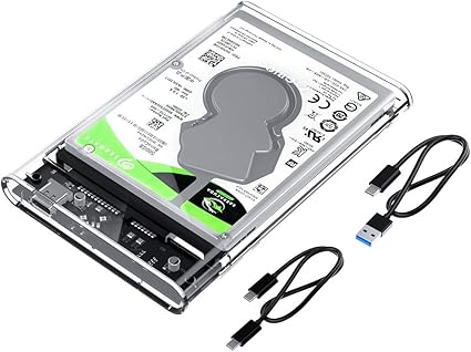 Amazon Orico 2 5 Usb C エンクロージャ 3 1 Hdd 外部エンクロージャー Sata Iii 第2 Thunderbolt 3 ドライブケース 透明 工具不要 7 9 5mm Ssd対応 Uasp 最大4tb対応 Seagate Wd Samsung Ps4 Xbox対応 Orico ドライブケース