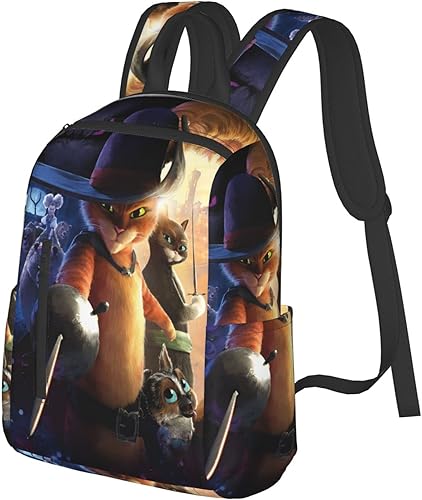 Miniatura 2 de Mochila de anime Mochilas ligeras Mochilas casuales para laptop, Negro -, Mochilas Daypack
