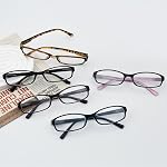 Eyekepper 5 Pack Small Reading Glasses for Women Reading Fashion Readers +4.00