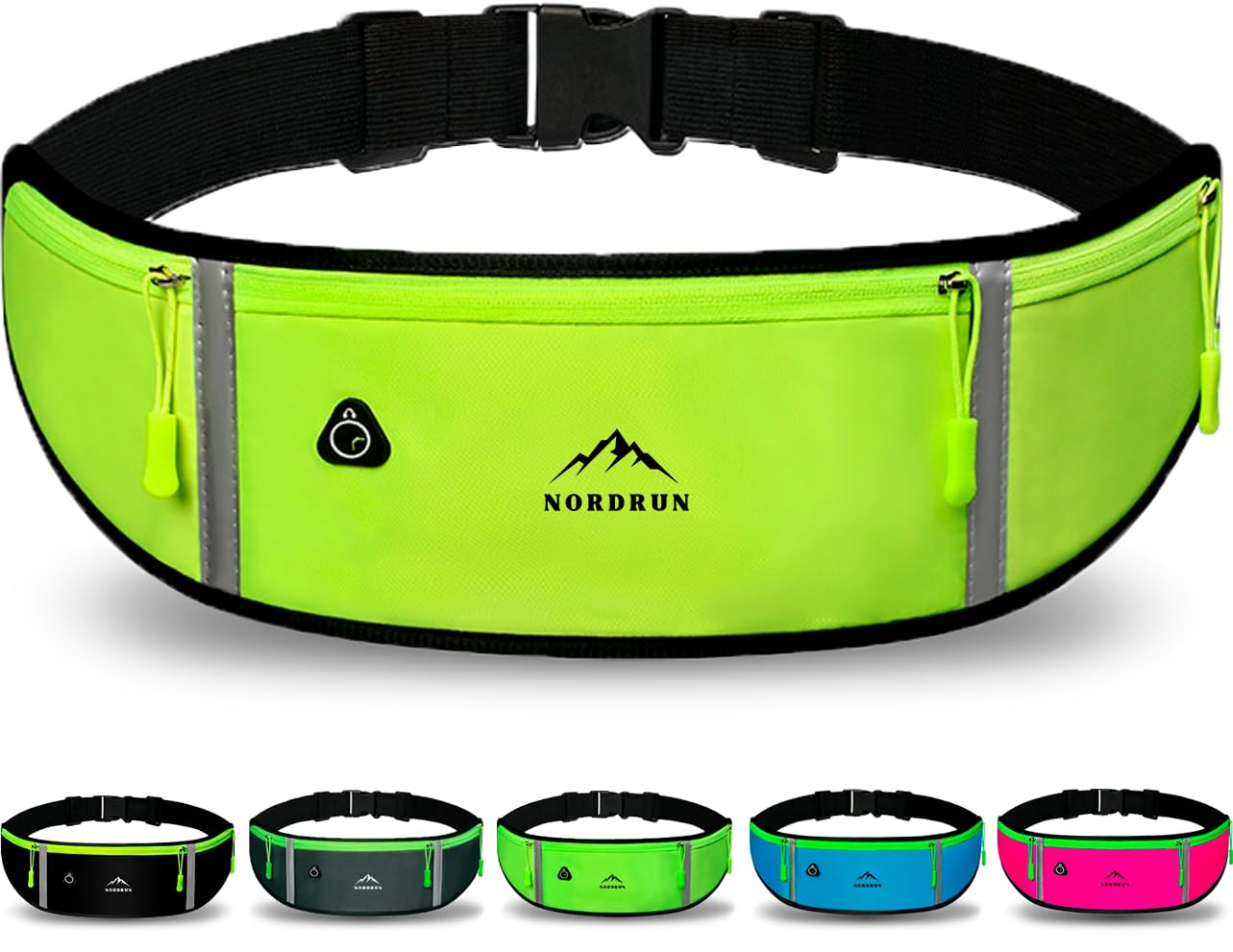 Adjustable and Waterproof Running Belt Suitable for All Phones | Running Belts for Women and Men | Phone Holder for Running | Sporty Waist Bag