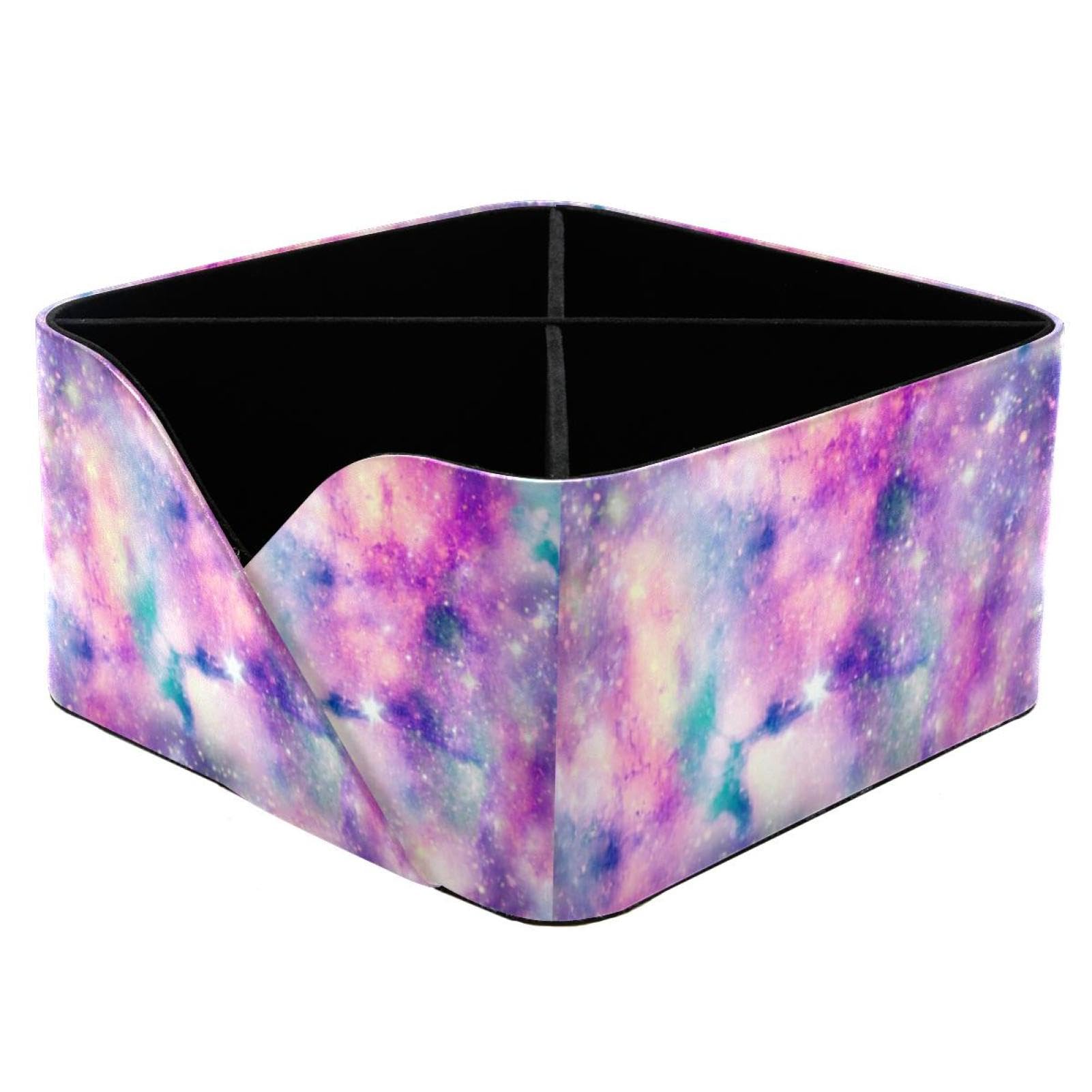 Pot à crayons pour bureau et fournitures de bureau compactes Galaxy Space Shine