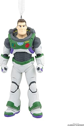 Miniatura 6 de Hallmark DisneyPixar Lightyear Buzz Lightyear Adorno Navideño Colgante