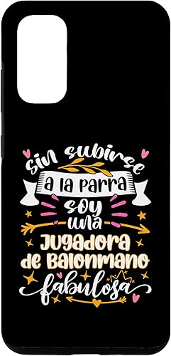 Galaxy S20 Jugadora de Balonmano Fabulosa Divertido Mujer Balonmanista Case