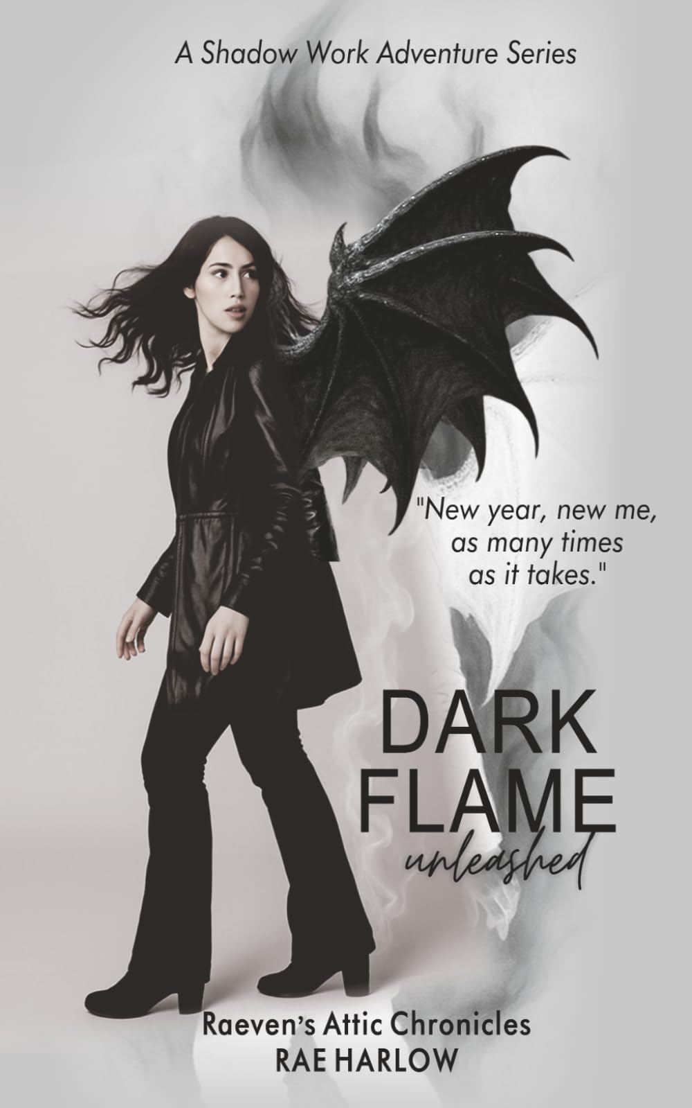 The Dark Flame (Raeven's Attic Chronicles): An Illustrated Modern Shadow Work Adventure Series