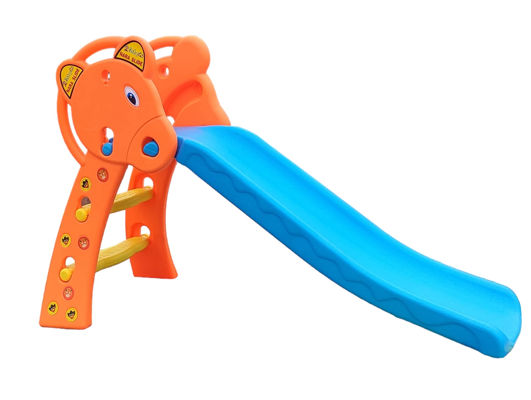 BabyGo Nara Kids Toy Freestanding Foldable Slides for Indoor & Outdoor Home & School, Ideal for Boys/Girls - 1 Years to 6 Years (B0B3XTH3PW) Amazon Price History, Amazon Price Tracker