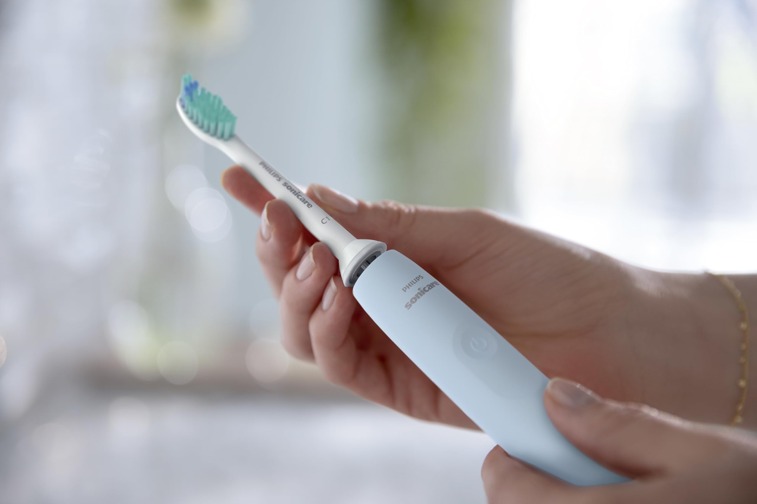 Brosse a dents - PHILIPS - HX3651/12 - Sonicare - Serie 2000 Light - Bleu - Eléctrique