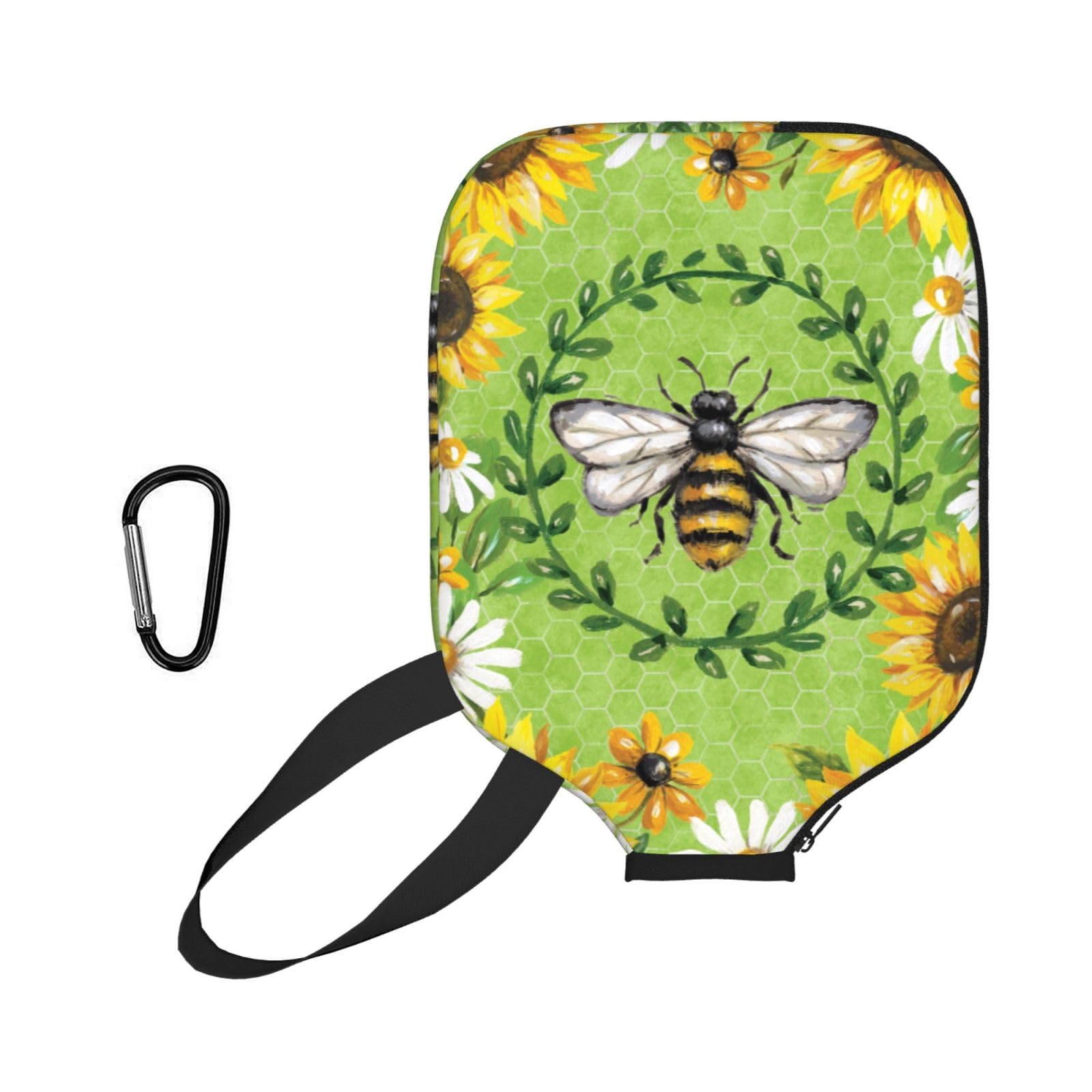 ESNAIUVCD Bee & Sunflowers Print