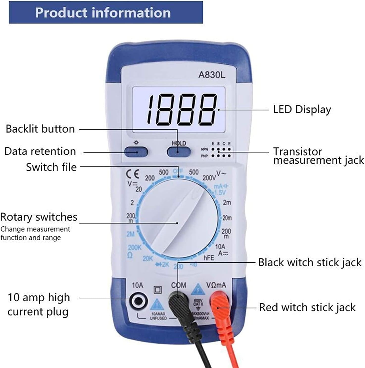 Niezawodna Lutownica Handskit 90w Zestaw Lutownicy Cyfrowej Lutownica Elektryczna Z Zestawem Multimetrów 5szt Groty Lutownicze Narzędzia Spawalnicze, 90w Iron