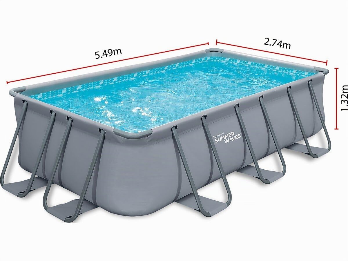 Piscine Tubulaire Ludo 3-5.49 x 2.74 x 1.32 m - Filtration 5.29 m3/h