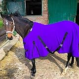 🐴PFLEGELEICHT: Die Abschwitzdecke Pony ist strapazierfähig, so dass die Decke als Transportdecke ganzjährig eingesetzt werden kann. Maschinenwaschbar bei 30°.