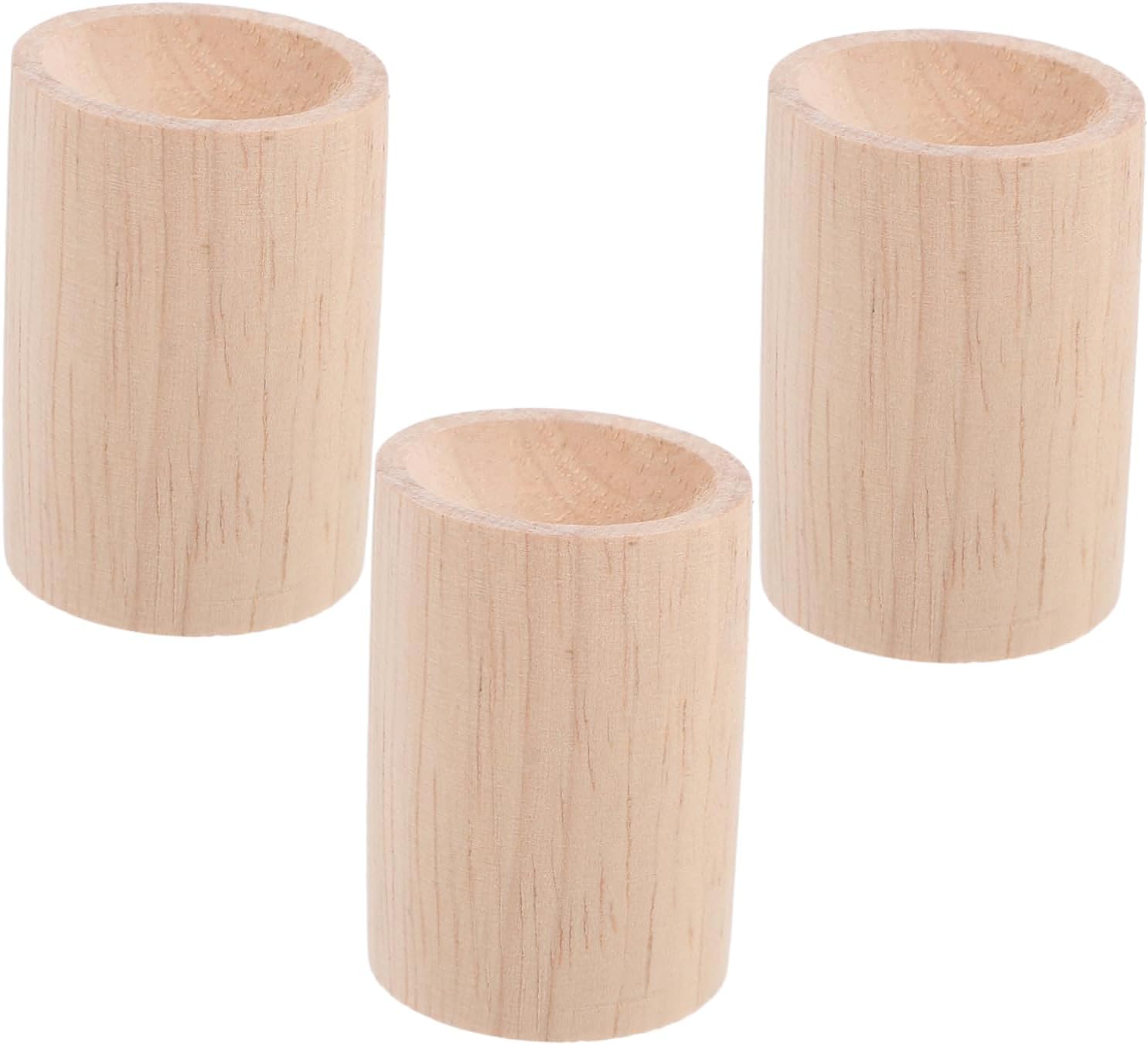 Unomor 3Pcs Natural Wood Aroma Diffuser Sticks Passive Essential Oil Diffuser for Home Office Car Yoga Room Elegant Wooden Fragrance Diffuser Safe Design