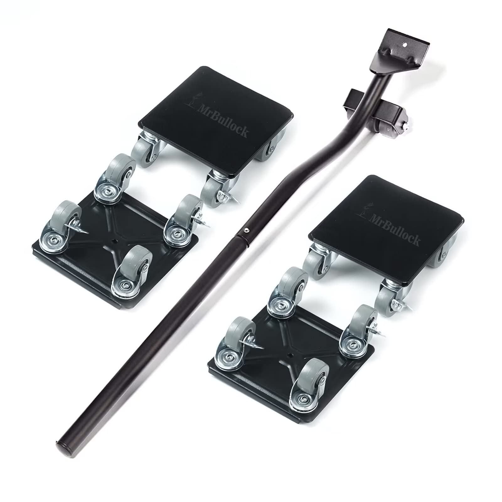 Furniture Dolly,Mrbullock Moving Dolly with 4 Lockable 360° Rotating Wheels & Furniture Lifter Set,2645 Lbs/1200kg Load,for Safe Mobile Heavy Furniture,Cabinet,Refrigerator,Sofa