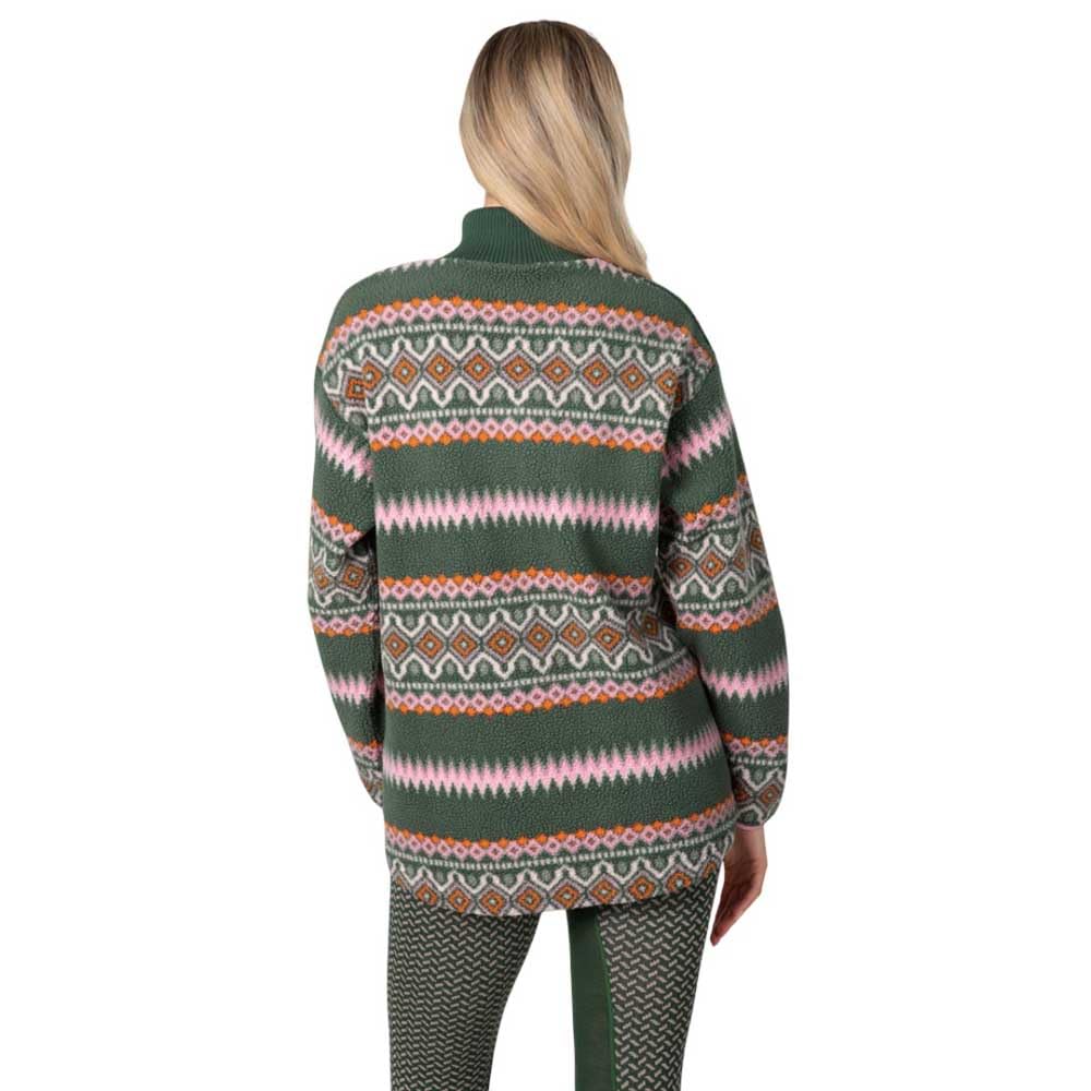 Kari Traa Damen Ruthie Half Zip Pullover Thyme M