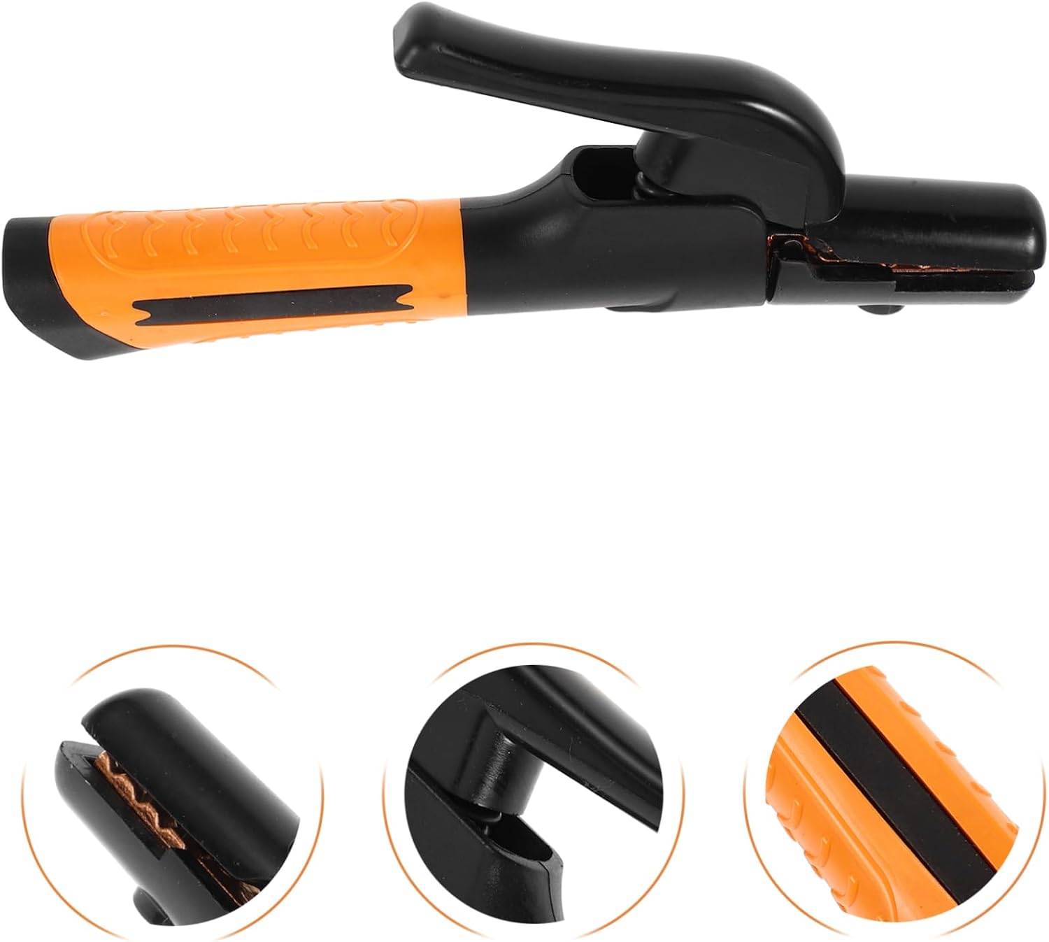 Holder Jaw Copper Clamp for Welding Heavy-duty Welder Tool Ergonomic Design Industrial-grade Welding Holder for Performance and Versatile Use