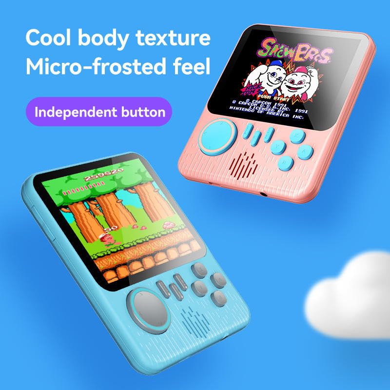 Image of Storio G7 Retro Handheld Gaming Console for Kids & Adults | 666-in-1 Built-in Classic Video Games | Rechargeable Portable Game Player | TV Output | Best Toy Gift for Boys 7-14 Years