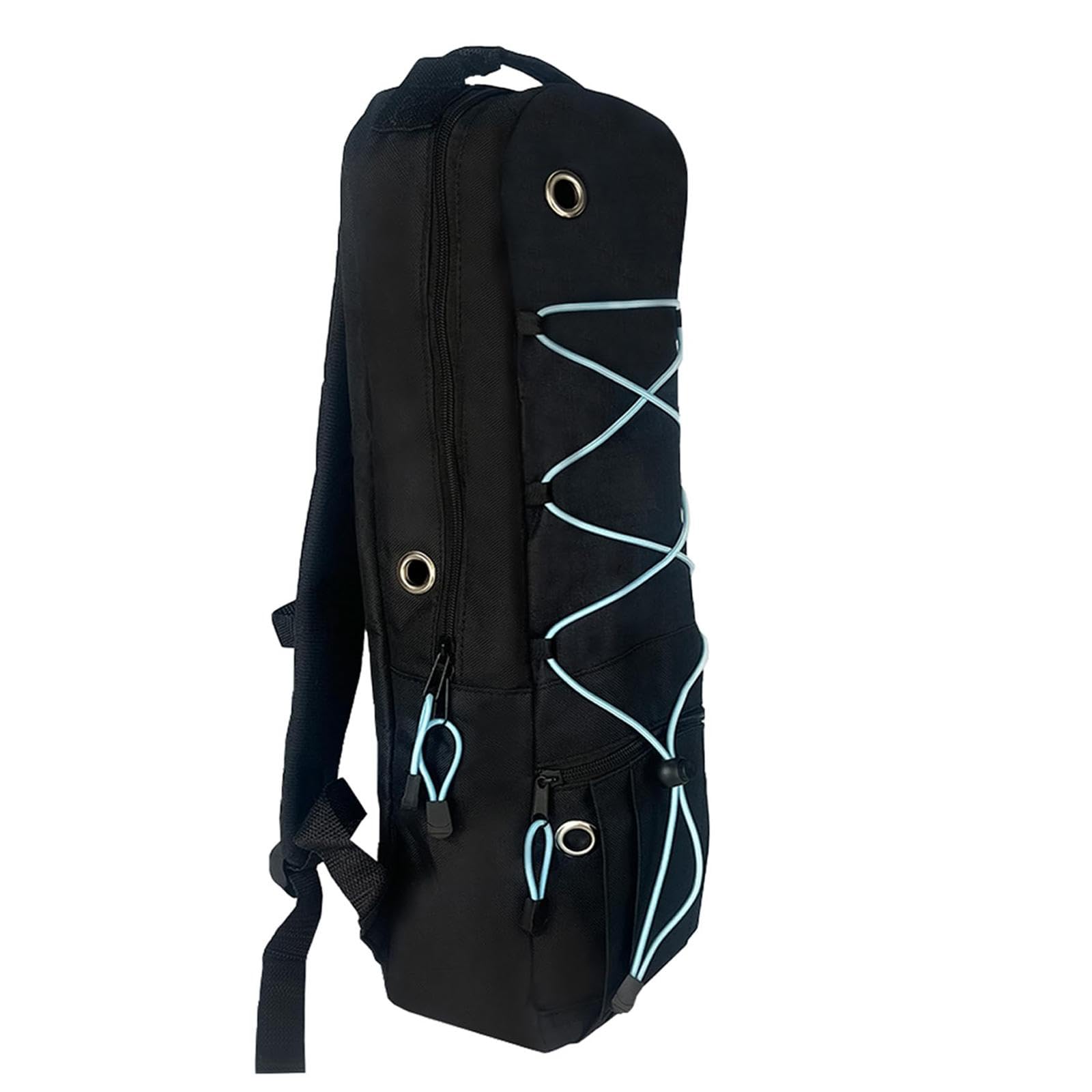 harayaa Zaino per Bombole di Ossigeno, Zaino Portatile per Serbatoio di Ossigeno in Tessuto Oxford, Borsa Porta Bombole, 52 x 25 CM