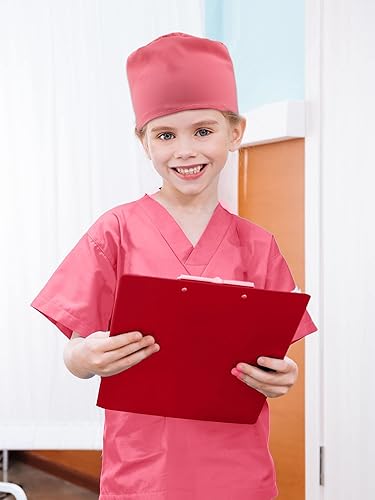 Miniatura 4 de Puteraya Conjunto de disfraz de médico para niños, uniforme de cirugía, traje de enfermera para niños y niñas, disfraz de Halloween y cosplay