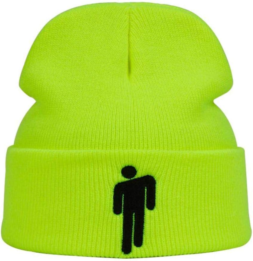 nobrand SOLYXQ Billie Eilish - Berretto Invernale Lavorato a Maglia, 6  Colori, Motivo: Teschi Hip-Hop, Giallo Fluorescente, K : Amazon.it:  Abbigliamento