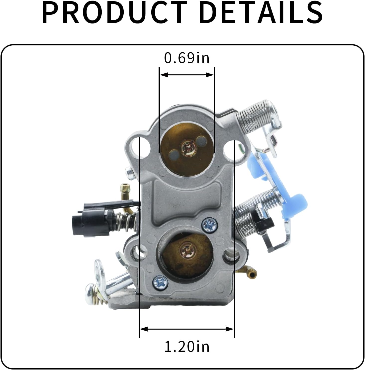 WTA-29 Carburetor for Husqvarna 461 460 455 455E for Jonsered CS2255 Chainsaw Parts WTEA-1, WTEA-1-1, C1M-EL35, 544883001, 544227401, 544312901, 544883001