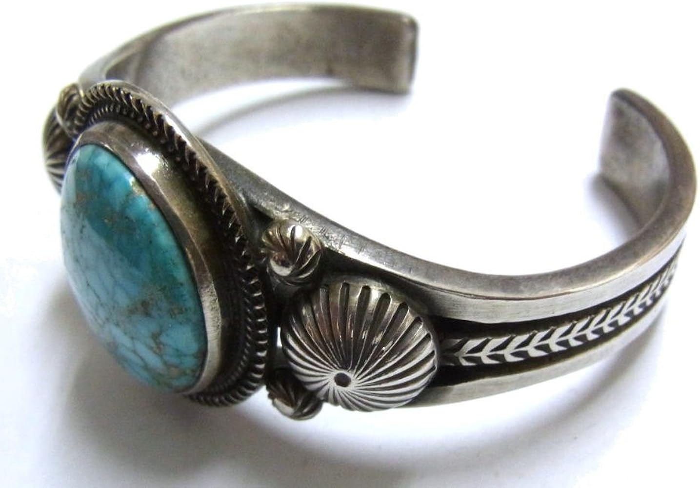 Amazon | 【Calvin Martinez作】ターコイズMt・バングル | ネックレス 通販