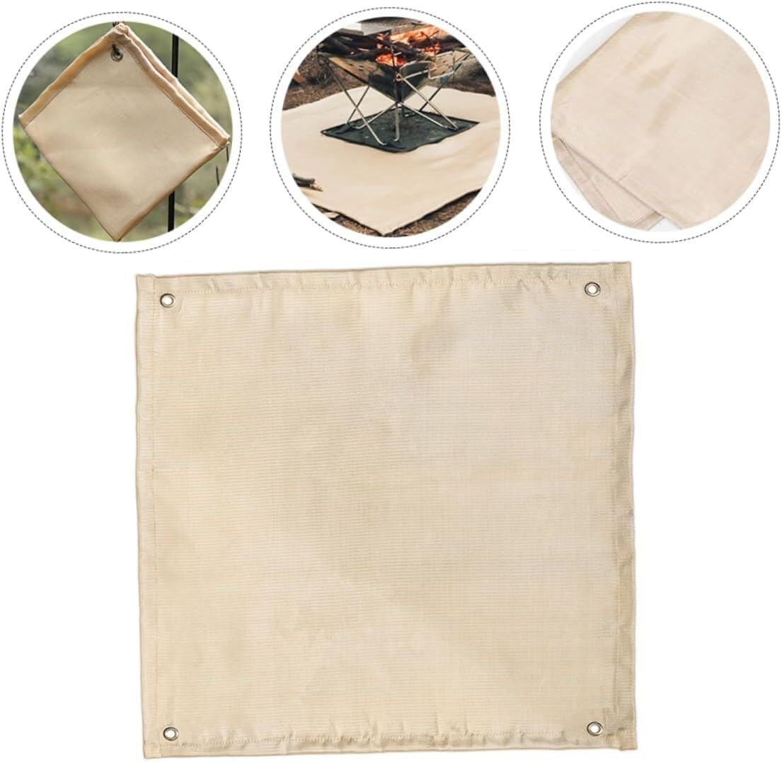 Fire Blanket,Fire Blankets Emergency for Home,Emergency Fire Blanket,Fireproof Rugs for Outdoor Camping BBQ Protection Pad(2PCS)